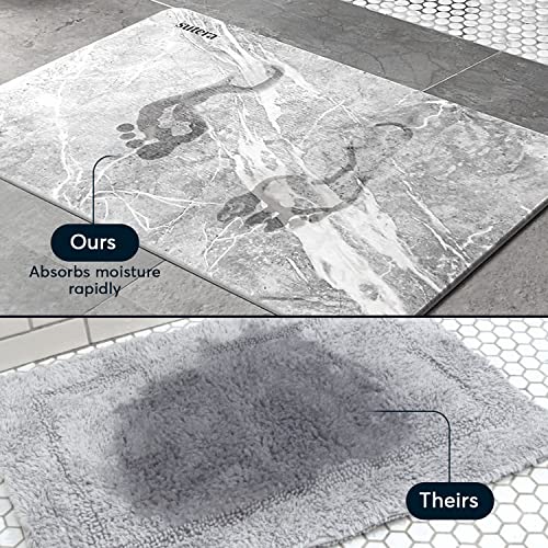 Sutera Diatomaceous Earth Shower Floor Mat