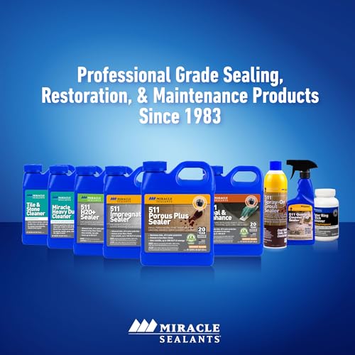 Miracle Sealants Tile & Stone Cleaner Concentrate, 1 Gallon