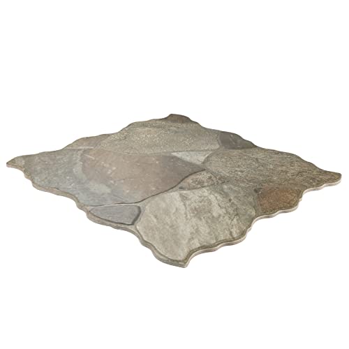 Merola Tile Canet Gris 17"x17" Porcelain Tile