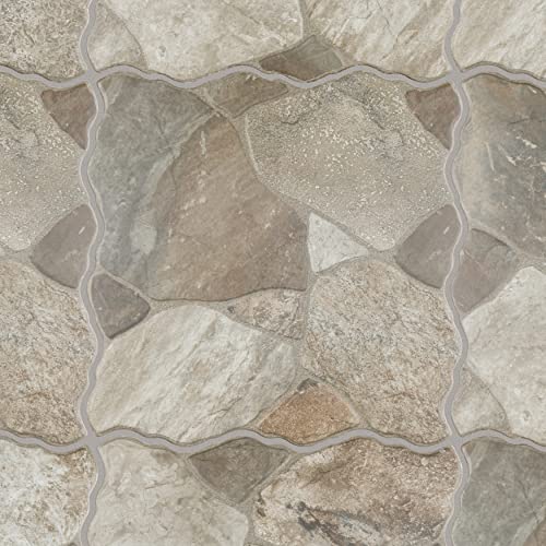 Merola Tile Canet Gris 17"x17" Porcelain Tile