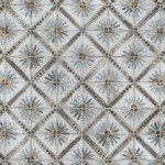 Harmonia Kings Marrakech Blue Ceramic Tile 13"x13