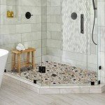 Beige Tan Brown Pebble Mosaic Tile Sheets
