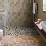 Beige Tan Brown Pebble Mosaic Tile Sheets