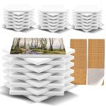 48 Pack Ceramic Coasters for DIY Projects