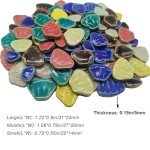 Ceramic Mosaic Tiles for Crafts and Decorations