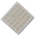 White Ceramic Tiles for DIY Coasters and Art