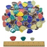 Ceramic Mosaic Tiles for Crafts and Decorations