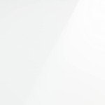 Glossy White Ceramic Shower Tile Sample 9-7/8" x 15-3/4