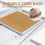48 Pack Ceramic Coasters for DIY Projects