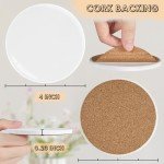 Glossy Ceramic Shower Floor Tiles - 24 Pack