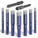 Diamond Drill Bit Set for Tile and Glass