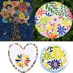 Ceramic Tear Drop Mosaic Tiles for Crafts