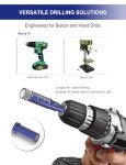 Diamond Drill Bit Set for Tile and Glass