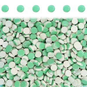 Assorted Round Mosaic Tiles for DIY Crafts