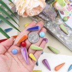 Ceramic Flower Mosaic Tiles for Craft Projects