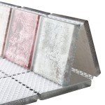 Antique 2'' x 2'' Glass Mosaic Wall Tile