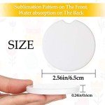Glossy White Ceramic Tiles for DIY Crafts (8 Pack)