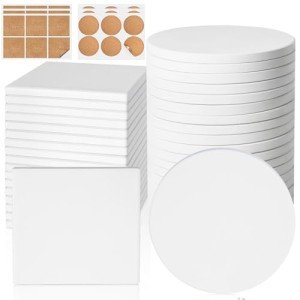 Ceramic Coasters for Crafts and Art Projects