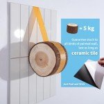 Faux Marble Peel and Stick Shower Tile Sheets