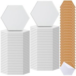 Zopeal Hexagon Ceramic Tiles for DIY Crafts