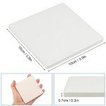 Blank Ceramic Coasters for DIY Crafts – 45 Pieces