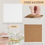 Ceramic Coasters for Crafts and Art Projects