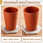 Zopeal Hexagon Ceramic Tiles for DIY Crafts