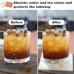 Blank Ceramic Coasters for DIY Crafts – 45 Pieces