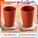144 Ceramic Hexagon Tiles for DIY Crafts