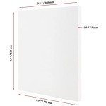 30 Packs 4x4 Inch Unglazed White Ceramic Tiles