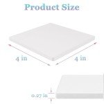 10pcs 4"x4" Blank Ceramic Craft Tiles