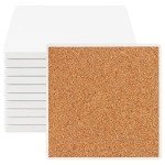 30 Pack 4x4 Inch Blank Ceramic Coasters