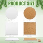 48 Pcs Ceramic Shower Floor Tile Set