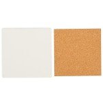 White Ceramic Shower Floor Tiles - 12 Pack