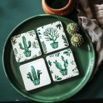 10pcs 4"x4" Blank Ceramic Craft Tiles