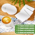 48 Pcs Ceramic Shower Floor Tile Set
