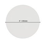 Round Ceramic Craft Tiles - Pack of 12