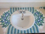 500PCS White Square Ceramic Mosaic Tiles