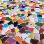 Irregular Ceramic Mosaic Tiles for Craft Projects