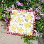 Heart and Star Ceramic Mosaic Tile Set – 170g