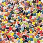 Irregular Ceramic Mosaic Tiles for Craft Projects