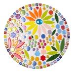 Heart and Star Ceramic Mosaic Tile Set – 170g