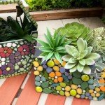 Flower Mosaic Tiles for DIY Crafts and Decoration