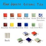 Colorful Mini Ceramic Mosaic Tiles - 200g