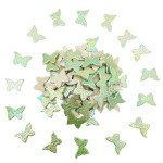 Rainbow Butterfly Ceramic Mosaic Tiles for DIY Decor
