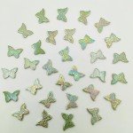 Rainbow Butterfly Ceramic Mosaic Tiles for DIY Decor