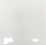 Glossy White 4x4 Ceramic Subway Shower Tile