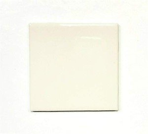 Set of 8 Almond 4x4 Ceramic Shower Tiles