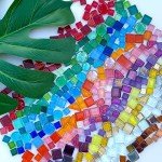 LITMIND Irregular Crystal Glass Mosaic Tiles