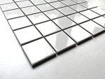 Glossy Arctic White 2x2 Ceramic Shower Tile